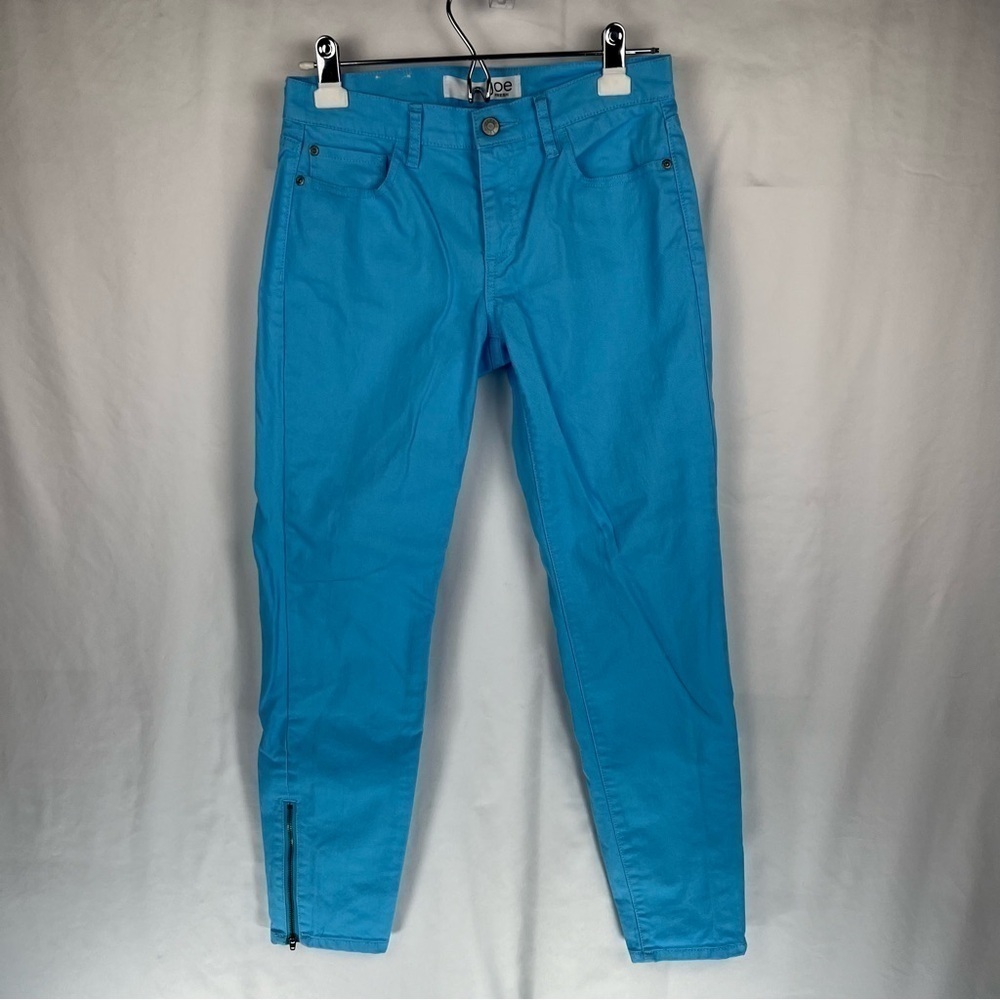 Joe Fresh - Women’s Jeans - Zip Ankle - Bright Blue - Skinny Leg - Size 2 - Slim